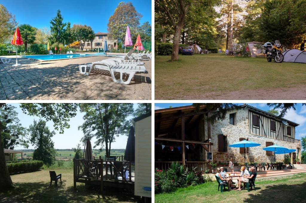 kleine campings in de gers