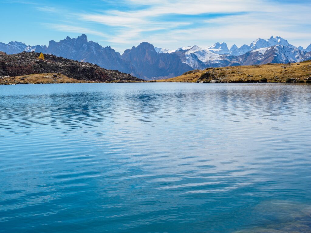 bergmeren in de hautes-alpes