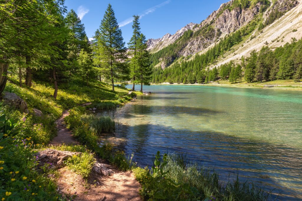bergmeren in de hautes-alpes