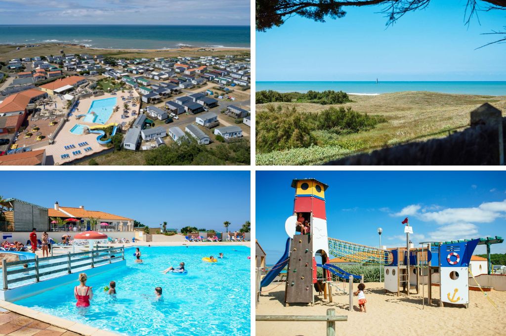 Camping La Dune des Sables aan zee vendee,