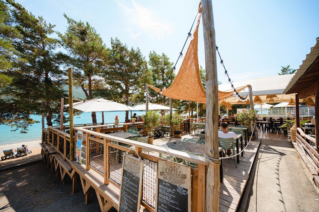 Villatent op Camping La Presquile,